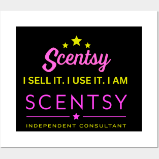 i sell it. i use it. i am scentsy independent consultant Posters and Art